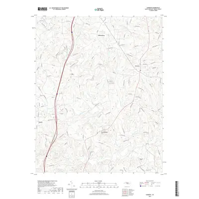 2019 Map of Harmony, 2019 Print