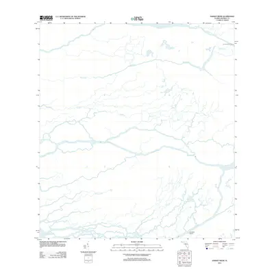 2012 Map of Harney River, 2012 Print