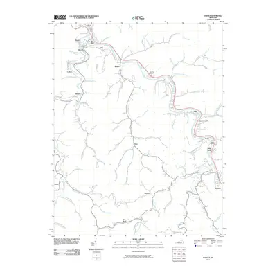 2010 Map of Harold, 2010 Print