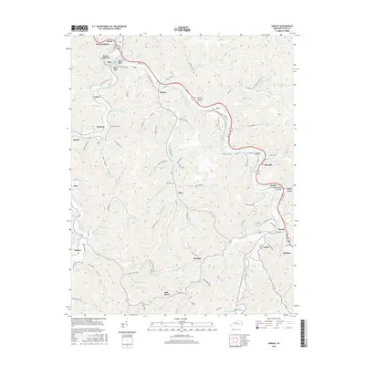 2016 Map of Harold, 2016 Print