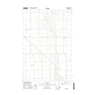 2016 Map of Harold, 2016 Print