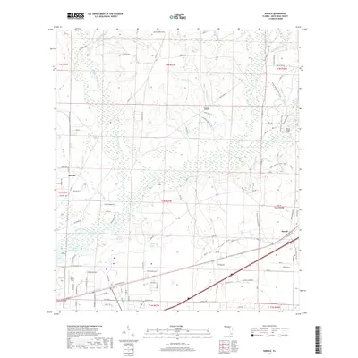 2018 Map of Harold, 2018 Print