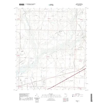 2021 Map of Harold, 2021 Print
