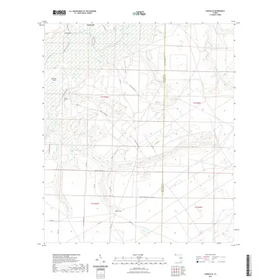 2021 Map of Harold SE, 2021 Print