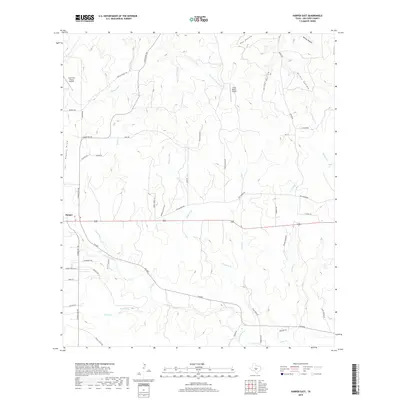 2019 Map of Harper East, 2019 Print