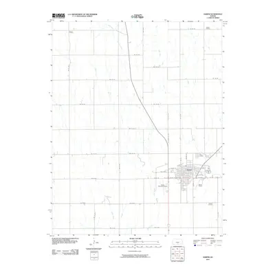 2010 Map of Harper, 2010 Print