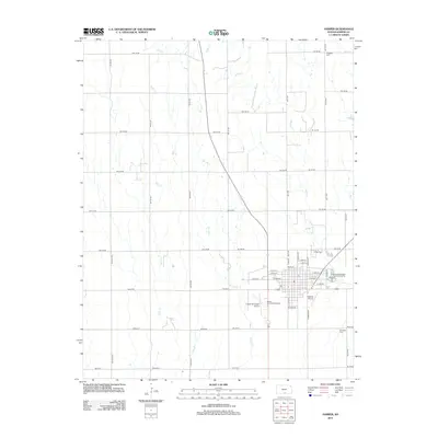 2012 Map of Harper, 2012 Print
