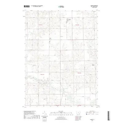 2018 Map of Harper, 2018 Print