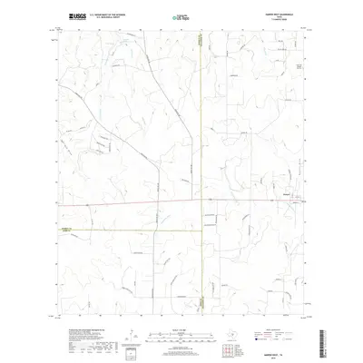 2019 Map of Harper West, 2019 Print