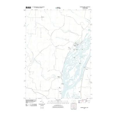 2010 Map of Harpers Ferry, 2010 Print