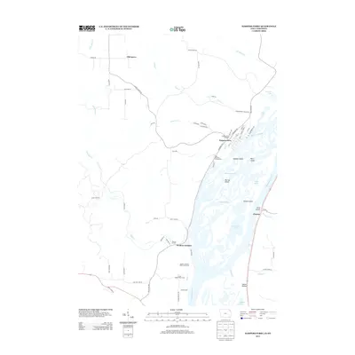 2013 Map of Harpers Ferry, 2013 Print