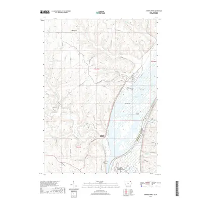 2018 Map of Harpers Ferry, 2018 Print