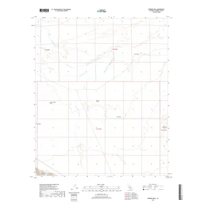 2018 Map of Harpers Well, 2018 Print