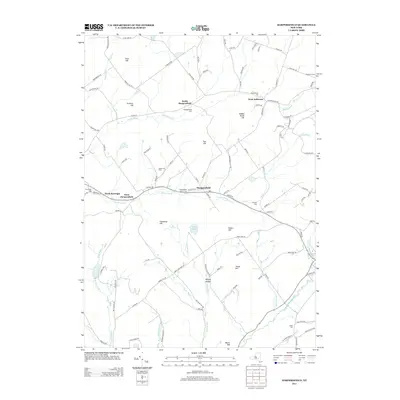 2013 Map of Harpersfield, 2013 Print