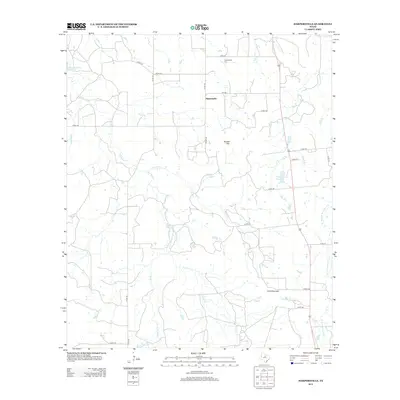2012 Map of Harpersville, 2012 Print