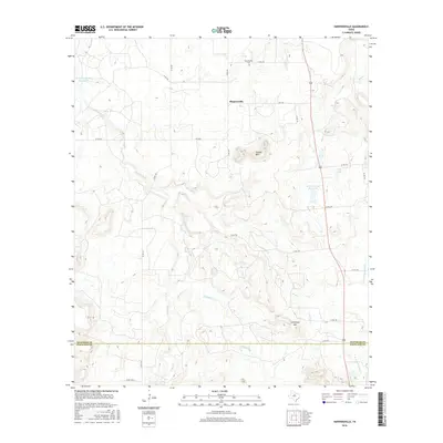 2016 Map of Harpersville, 2016 Print