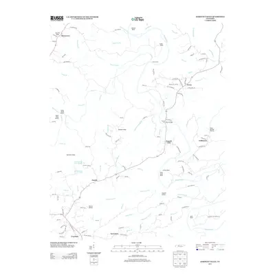 2013 Map of Harpeth Valley, 2013 Print