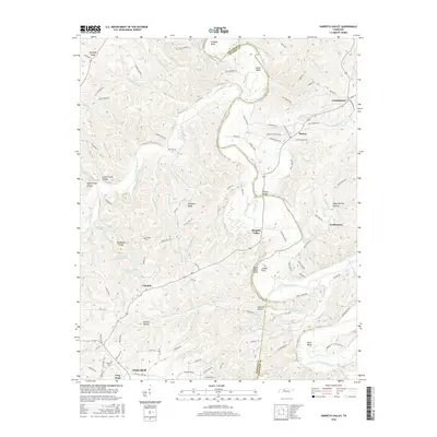 2016 Map of Harpeth Valley, 2016 Print
