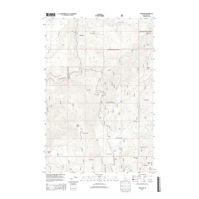 2013 Map of Harpster, 2013 Print
