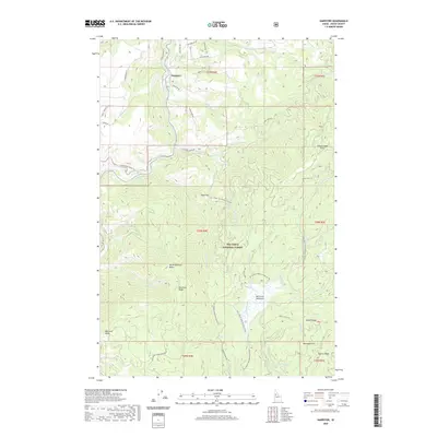 2020 Map of Harpster, 2020 Print