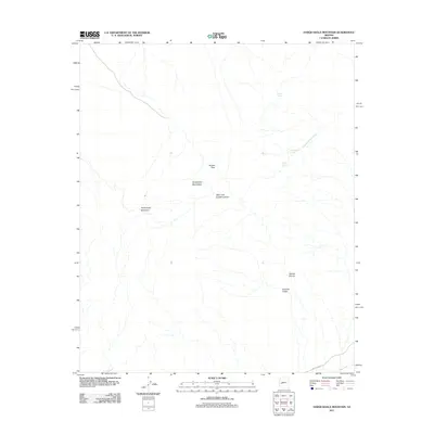 2011 Map of Harquahala Mountain, 2011 Print