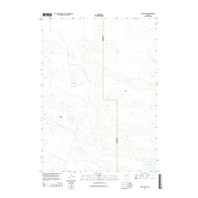 2014 Map of Harr Valley, 2014 Print
