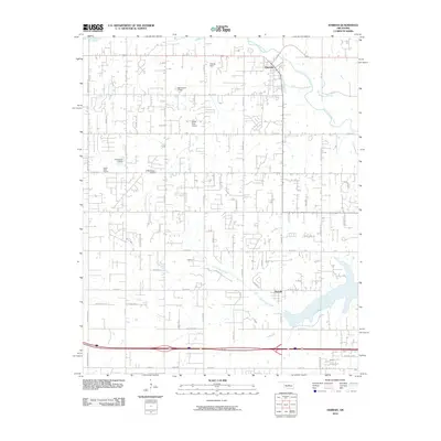 2010 Map of Harrah, 2010 Print