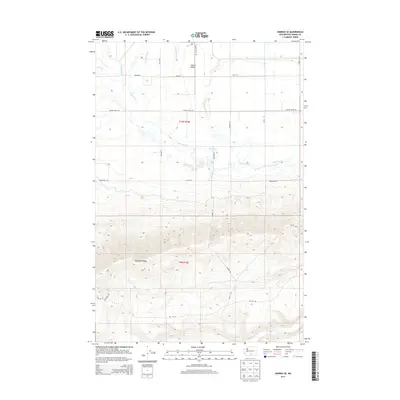 2014 Map of Harrah SE, 2014 Print