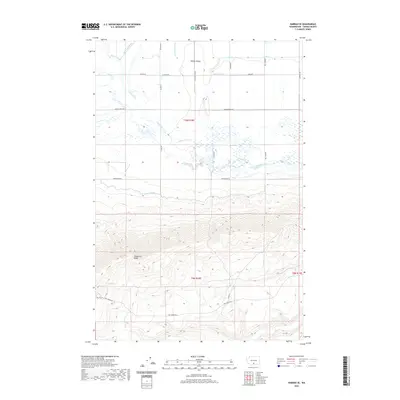 2020 Map of Harrah SE, 2020 Print