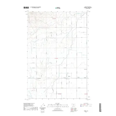 2020 Map of Harrah, 2020 Print