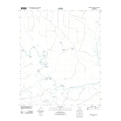 2011 Map of Harrell Brake, 2011 Print
