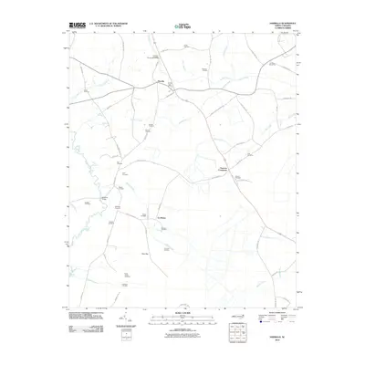 2010 Map of Harrells, 2010 Print