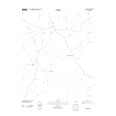 2013 Map of Harrells, 2013 Print