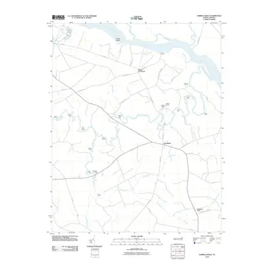 2010 Map of Harrellsville, 2010 Print