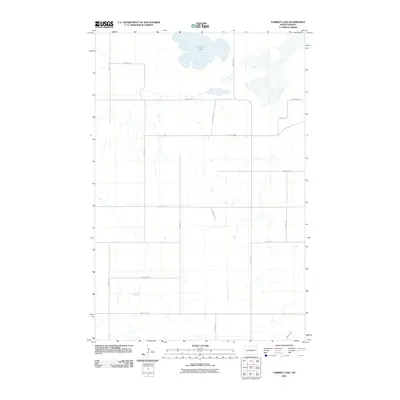 2011 Map of Harriet Lake, 2011 Print