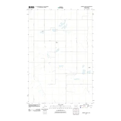 2011 Map of Harriet Lake SE, 2011 Print
