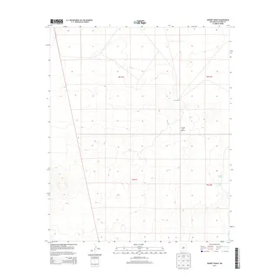 2013 Map of Harriet Ranch, 2013 Print