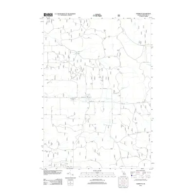 2012 Map of Harrietta, 2012 Print