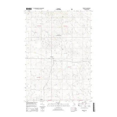 2014 Map of Harrietta, 2014 Print