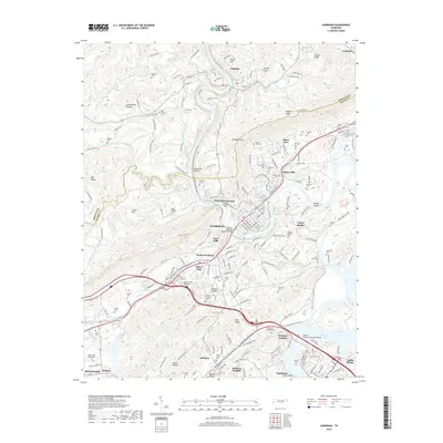 2019 Map of Harriman, 2019 Print
