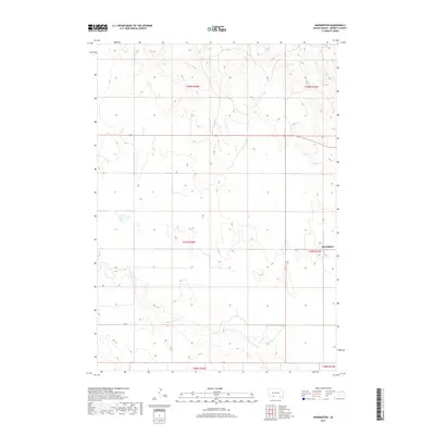 2017 Map of Harrington, 2017 Print