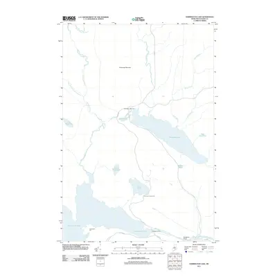2011 Map of Harrington Lake, 2011 Print