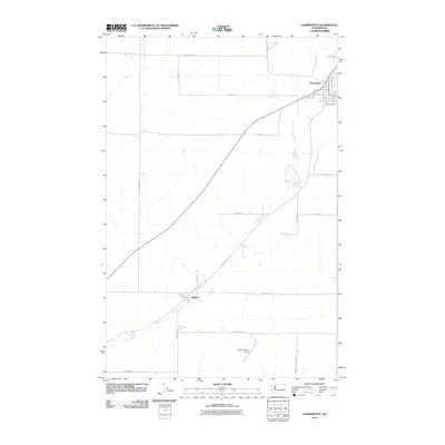 2011 Map of Harrington, 2011 Print