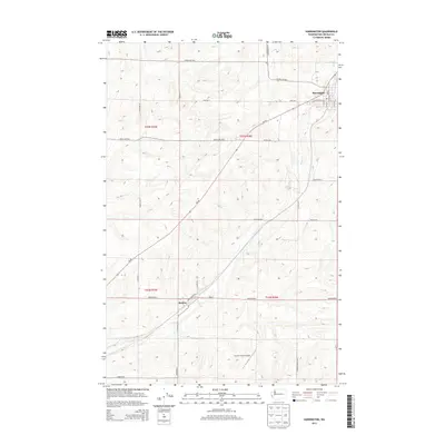 2013 Map of Harrington, 2013 Print