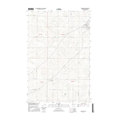 2017 Map of Harrington, 2017 Print