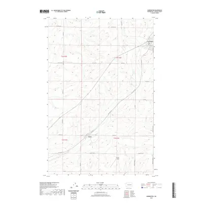 2020 Map of Harrington, 2020 Print