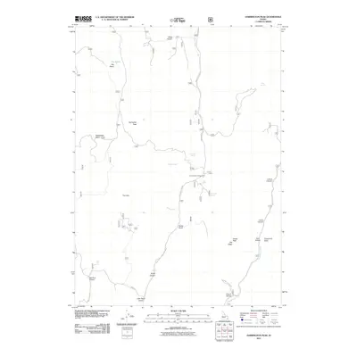2011 Map of Harrington Peak, 2011 Print