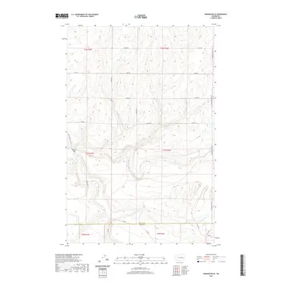 2020 Map of Harrington SE, 2020 Print