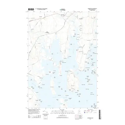 2014 Map of Harrington, 2014 Print