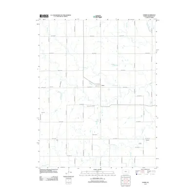 2012 Map of Harris, 2012 Print